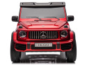 Auto na akumulator Mercedes Benz G63 AMG GIGANT XXL 4x200W 24V Czerwony LAKIEROWANY