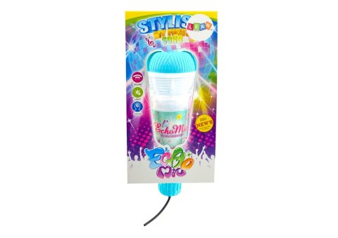 Mikrofon Dziecięcy Echo Światła Niebieski