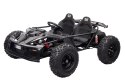 Wielkie BUGGY 2os. GENERAL do 150KG gokart do 25km/h Czarny