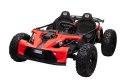 Wielkie BUGGY 2os. GENERAL do 150KG gokart do 25km/h Czerwony