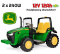 Traktorek John Deere Dual Force dwuosobowy PEG PEREGO