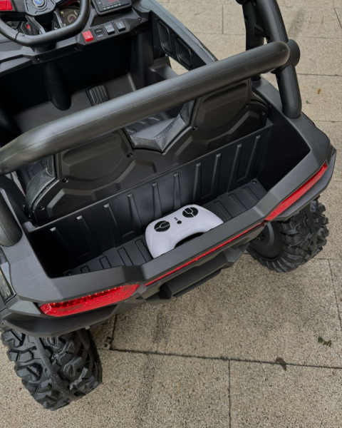 Autko na akumulator Buggy 4x4 KCK Czarny + POWIĘKSZONY AKUMULATOR 24V 9Ah