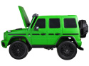 Auto na akumulator Mercedes Benz G63 AMG GIGANT XXL + PANEL MP4 4x200W 24V Zielony LAKIER MAT