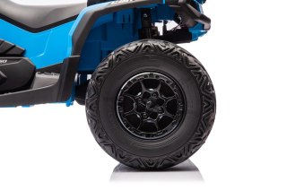 Duży Quad na akumulator Can Am Outlander 4x200W 24V ATV Niebieski