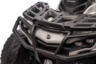 Quad Can Am Outlander 4x4 na akumulator 12V 14Ah + PILOT Szary