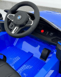 Auto Na Akumulator BMW M4 Niebieskie 2x45W + POWIĘKSZONY AKUMULATOR 12V 14AH