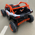 Auto na akumulator Buggy SR SUPER 66 24V 4x4 Pomarańczowy