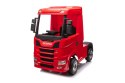 Pojazd TIR Ciężarówka Scania R-SERIE 24V 2x200W Czerwona