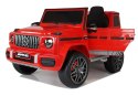 Auto na Akumulator Mercedes G63 4x4 Czerwony - USZKODZONY ZDERZAK