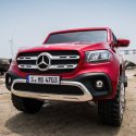 Auto na akumulator MERCEDES X-CLASS + MP4 4x45W 12V14Ah Czerwony