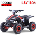 Quad na akumulator 48V HIGHPER 1060W Czerwony do 35km/h