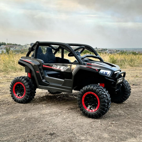 Autko na akumulator Buggy 4x4 KCK Czarny + POWIĘKSZONY AKUMULATOR 24V 9Ah