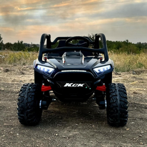 Autko na akumulator Buggy 4x4 KCK Czarny + POWIĘKSZONY AKUMULATOR 24V 9Ah