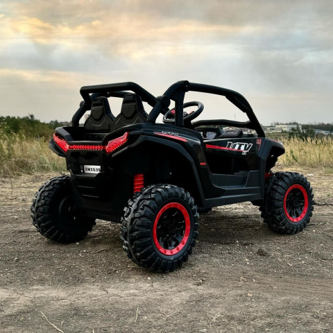 Autko na akumulator Buggy 4x4 KCK Czarny + POWIĘKSZONY AKUMULATOR 24V 9Ah