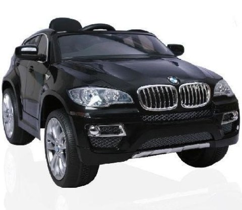 Auto na akumulator BMW X6 Czarne Lakierowane
