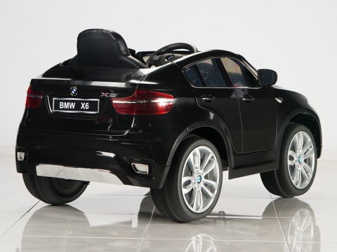 Auto na akumulator BMW X6 Czarne Lakierowane