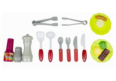 Duży Gril z Akcesoriami Zabawka Światło Dźwięk