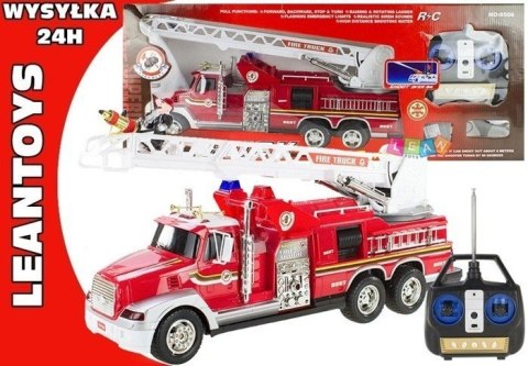OGROMNA STRAZ POŻARNA + PILOT R/C DŁUGOŚC 50CM !!