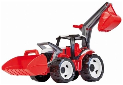 Traktor LENA Spychacz Koparka Czerwono Biała 104CM