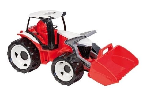 Traktor LENA Spychacz Koparka Czerwono Biała 104CM