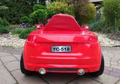 Auto na Akumulator YC518 Czerwony