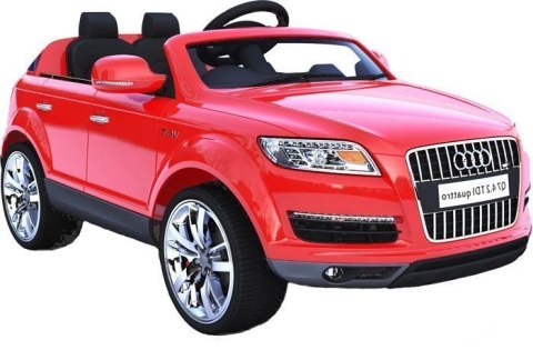 Auto na akumulator Audi Q7 Czerwone