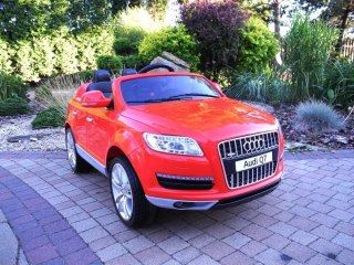 Auto na akumulator Audi Q7 Czerwone