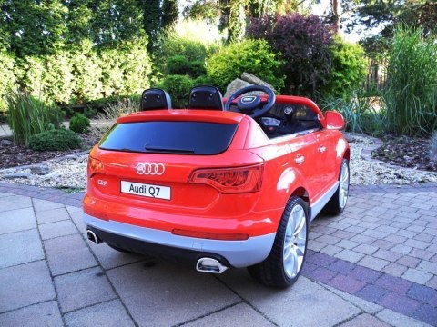 Auto na akumulator Audi Q7 Czerwone