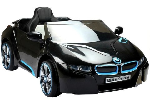 Auto na akumulator BMW i8 Czarne