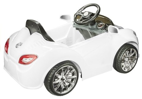 Auto na akumulator Bugati Białe