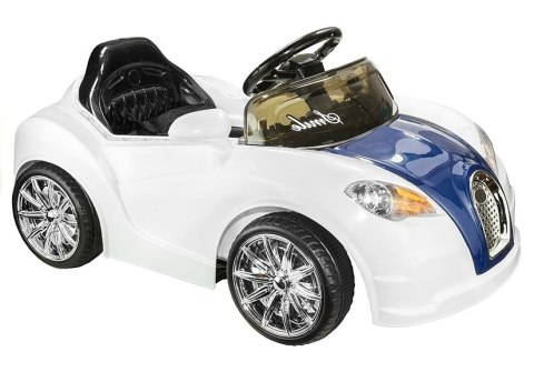 Auto na akumulator Bugati Białe