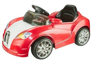 Auto na akumulator Bugati Czerwone