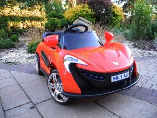 Auto na akumulator MC650 Czerwone