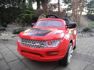 Auto na akumulator ROAER czerwone