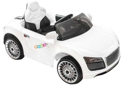 Auto na akumulator RRS Biały