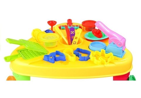 Duży Zestaw Ciastolina Stolik Wyciskarka 30 EL