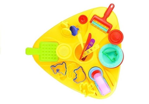 Duży Zestaw Ciastolina Stolik Wyciskarka 30 EL