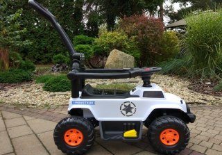 Jeździk na Akumulator z Pchaczem PB810 Biały