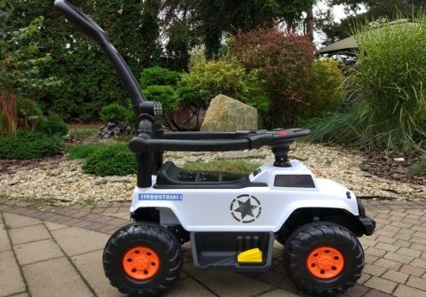 Jeździk na Akumulator z Pchaczem PB810 Biały