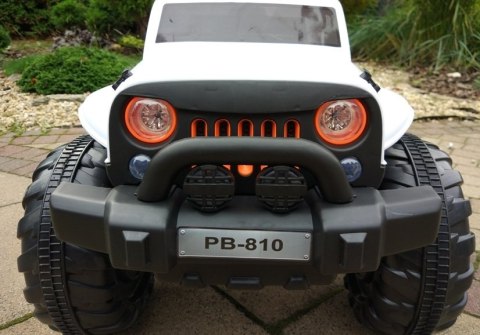 Jeździk na Akumulator z Pchaczem PB810 Biały