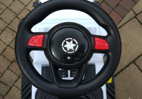 Jeździk na Akumulator z Pchaczem PB810 Biały