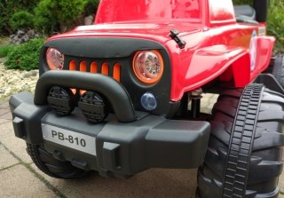 Jeździk na Akumulator z Pchaczem PB810 Czerwony