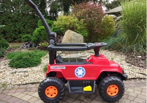 Jeździk na Akumulator z Pchaczem PB810 Czerwony