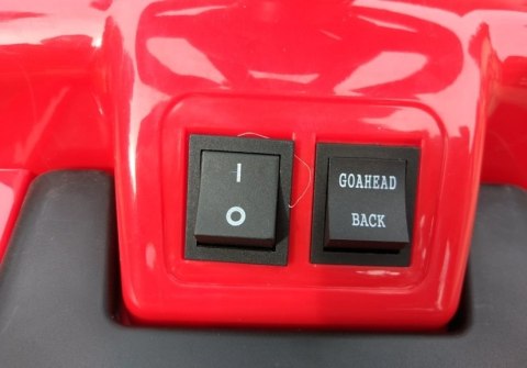 Jeździk na Akumulator z Pchaczem PB810 Czerwony