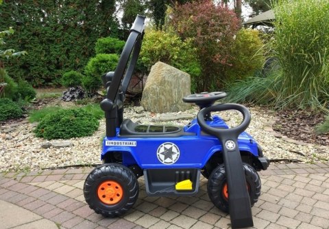 Jeździk na Akumulator z Pchaczem PB810 Niebieski