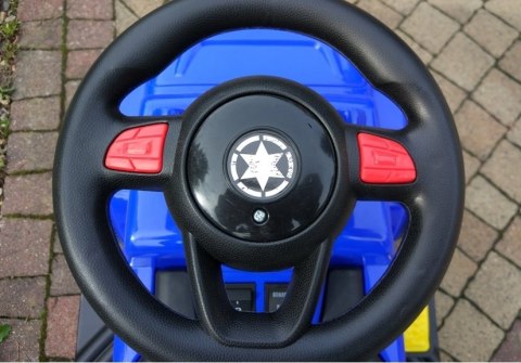 Jeździk na Akumulator z Pchaczem PB810 Niebieski