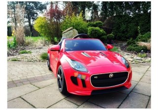 Auto Na Akumulator Jaguar F Type Czerwony
