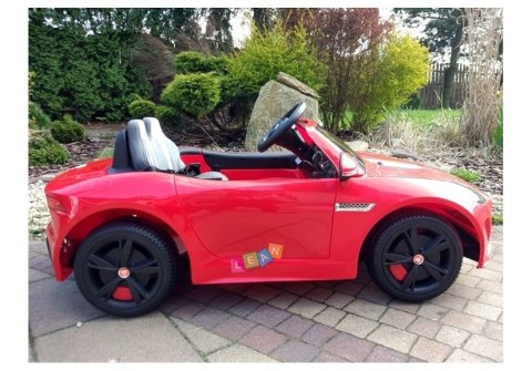 Auto Na Akumulator Jaguar F Type Czerwony