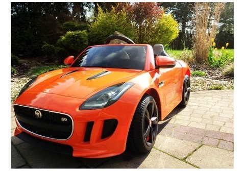 Auto Na Akumulator Jaguar F-type Pomarańczowy