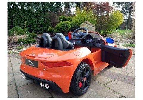 Auto Na Akumulator Jaguar F-type Pomarańczowy
